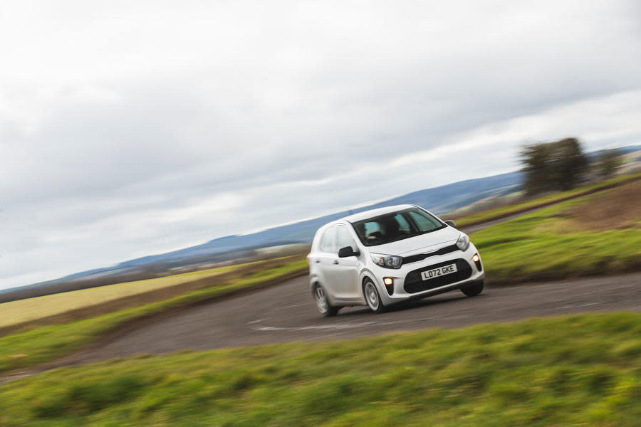 Kia Picanto driving front