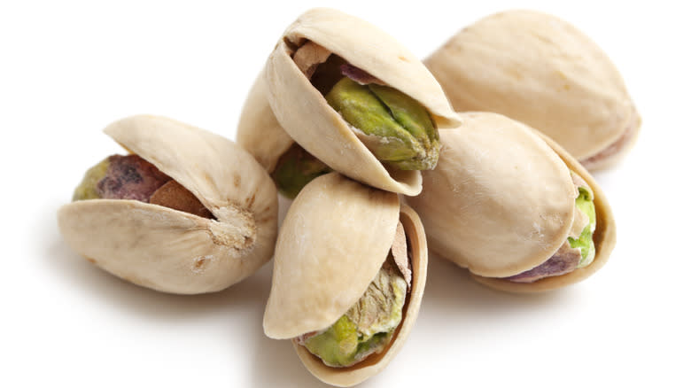 Pistachios in their shells