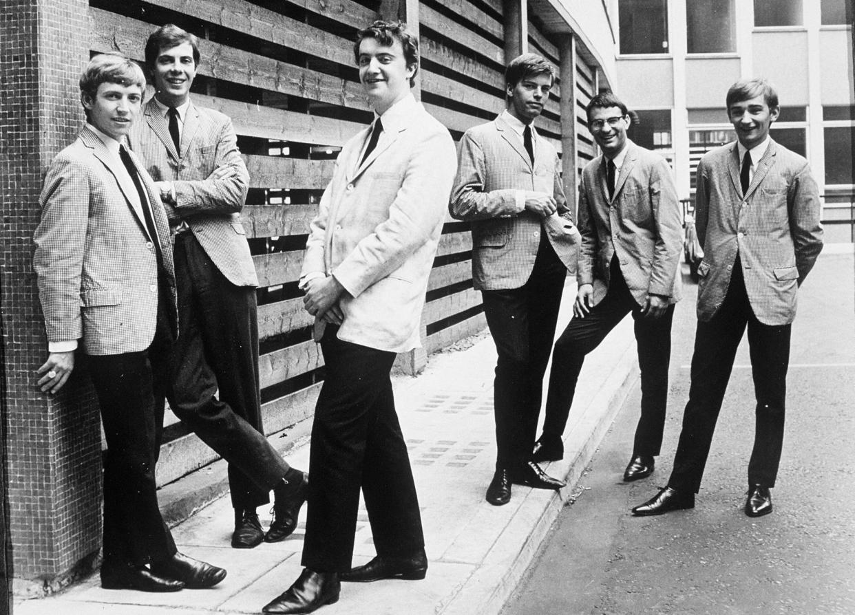 <span>Zoot Money, third from left, with his Big Roll Band in the 1960s.</span><span>Photograph: David Magnus/Shutterstock</span>