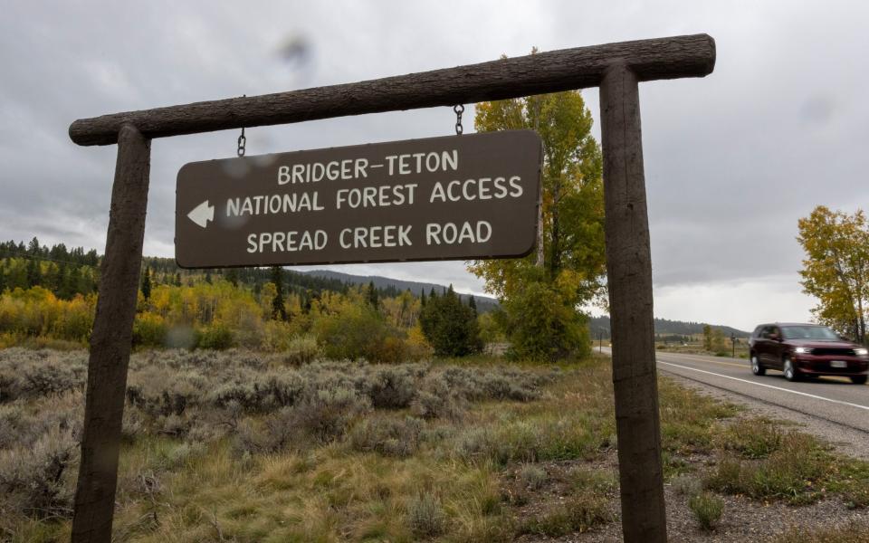 A sign leads the way to Spread Creek Campground - Natalie Behring/Getty Images