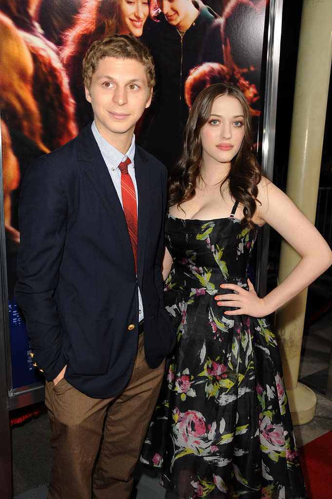 Nick and Norah's Infinite Playlist Premiere LA 2008 Michael Cera Kat Dennings