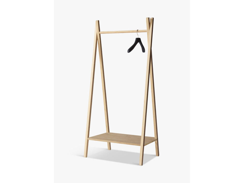 Store your wardobe in style with this standing shelfJohn Lewis & Partners