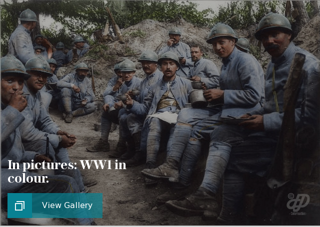 In pictures: WW1 in colour.