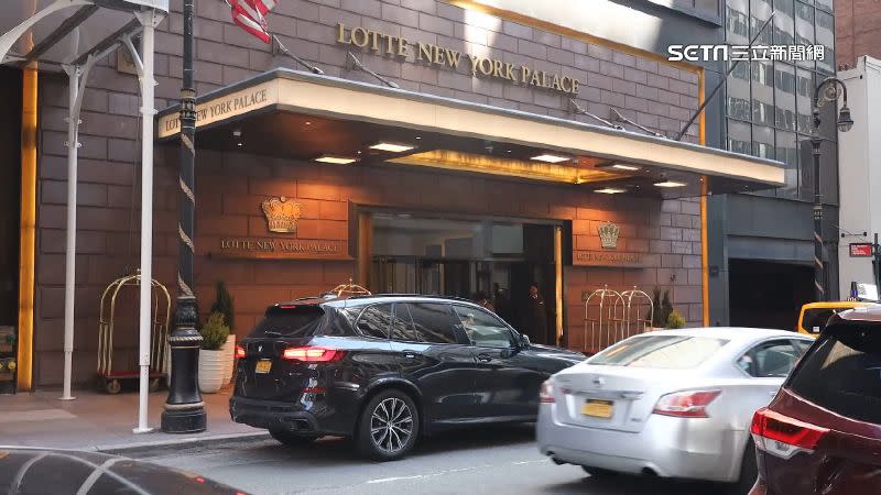 總統紐約下榻飯店，就在曼哈頓市中心。
