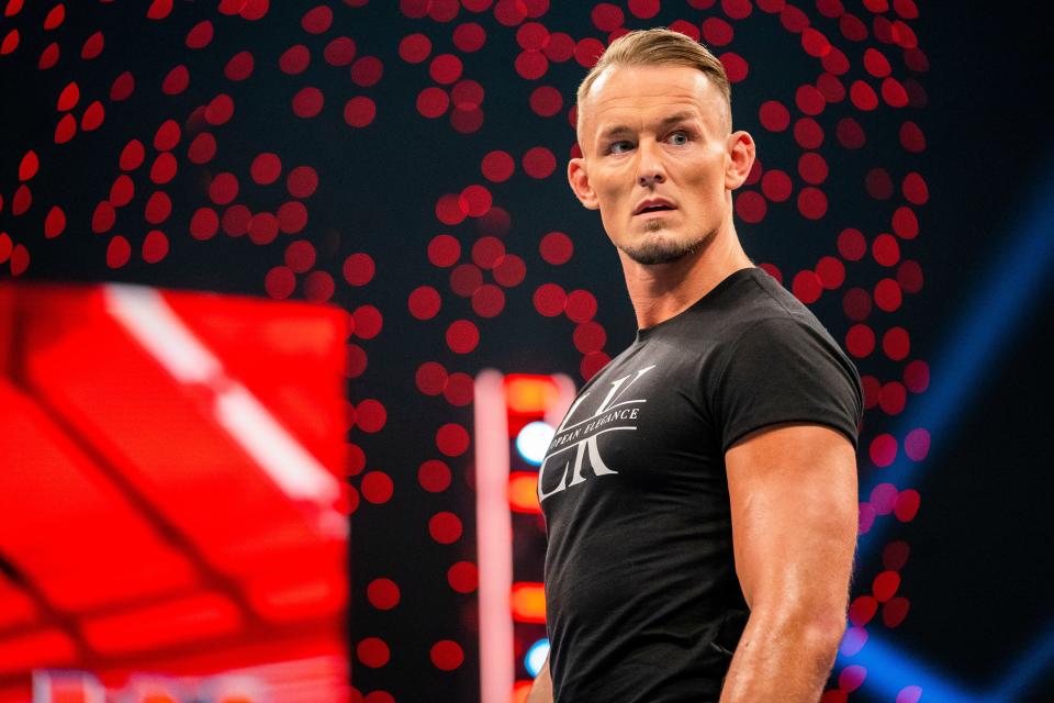 WWE wrestler Ludwig Kaiser will appear at the "Road to Wrestlemania" at Acrisure Arena in Palm Desert, Calif., on March 2, 2024.