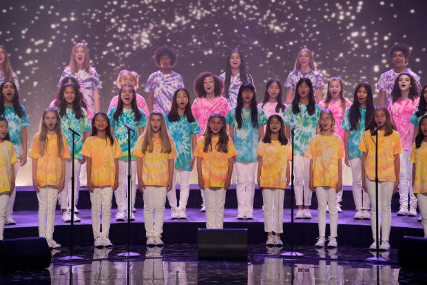 <p> Voices of Hope Choir</p><p>Photo by: Casey Durkin/NBC</p>