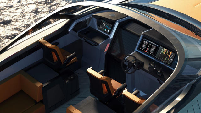 tom brady yacht interior