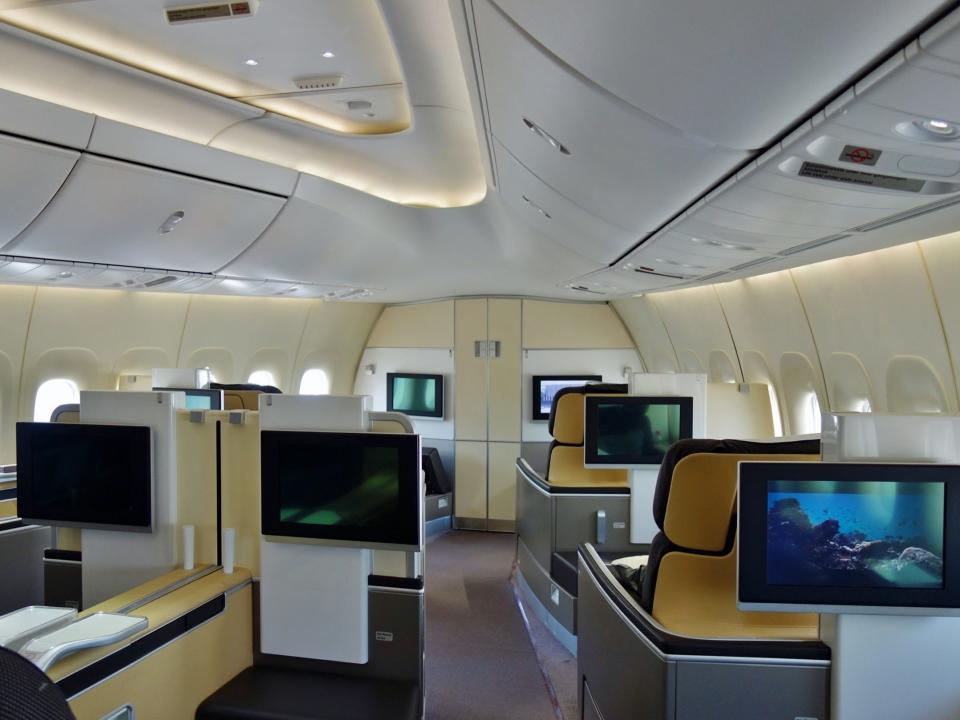 Boeing 747 first class