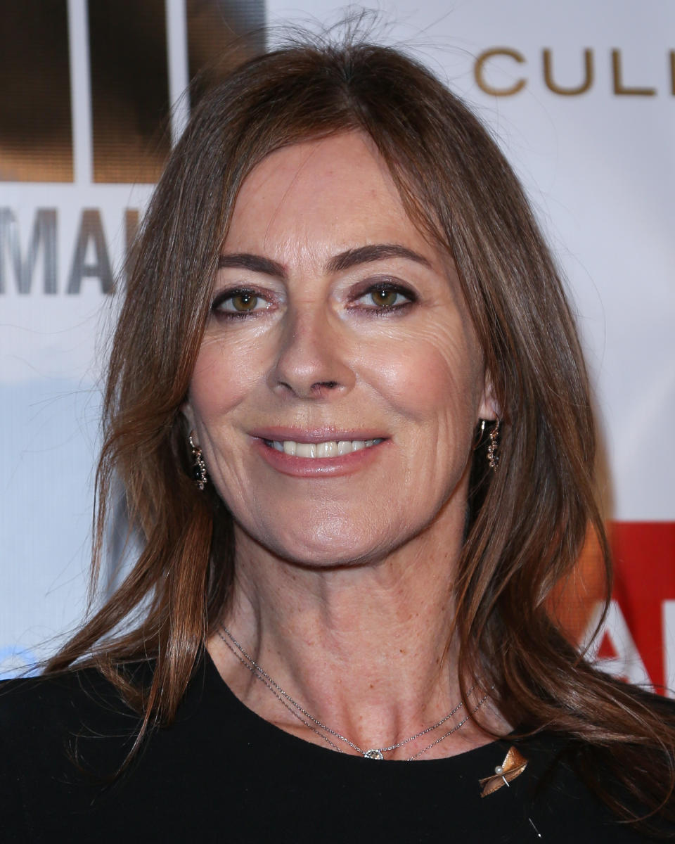 BEVERLY HILLS, CA - FEBRUARY 20:  Producer / Director Kathryn Bigelow  attends TheWrap 4th annual Pre-Oscar Party at the Four Seasons Hotel Los Angeles at Beverly Hills on February 20, 2013 in Beverly Hills, California.  (Photo by Paul Archuleta/FilmMagic)