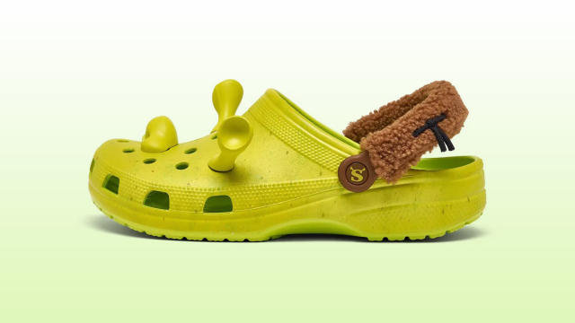 Crocs unveil new Shrek collaboration footwear #shorts 