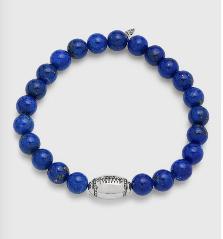 <p><a href="https://go.redirectingat.com?id=74968X1596630&url=https%3A%2F%2Fwww.neimanmarcus.com%2Fp%2Fsydney-evan-mens-lapis-lazuli-bead-bracelet-with-football-bead-prod256280729%3FchildItemId%3DNMNACV5_%26msid%3D4433101%26navpath%3Dcat000000_cat000730_cat13030747_cat87150737%26page%3D0%26position%3D17&sref=https%3A%2F%2Fwww.esquire.com%2Flifestyle%2Fg22141607%2Fbest-gifts-for-boyfriend-ideas%2F" rel="nofollow noopener" target="_blank" data-ylk="slk:Shop Now;elm:context_link;itc:0;sec:content-canvas" class="link ">Shop Now</a></p><p>Lapis Lazuli Bead Bracelet</p><p>Neiman Marcus</p><p>$1410.00</p>