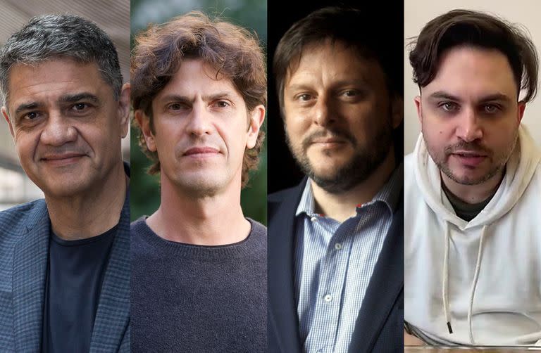 Jorge Macri, Martín Lousteau, Leandro Santoro y Ramiro Marra