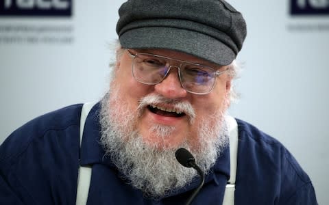 George R R Martin is definitely involved with the spin-off - Credit: Alexander Demianchuk\\TASS via Getty Images