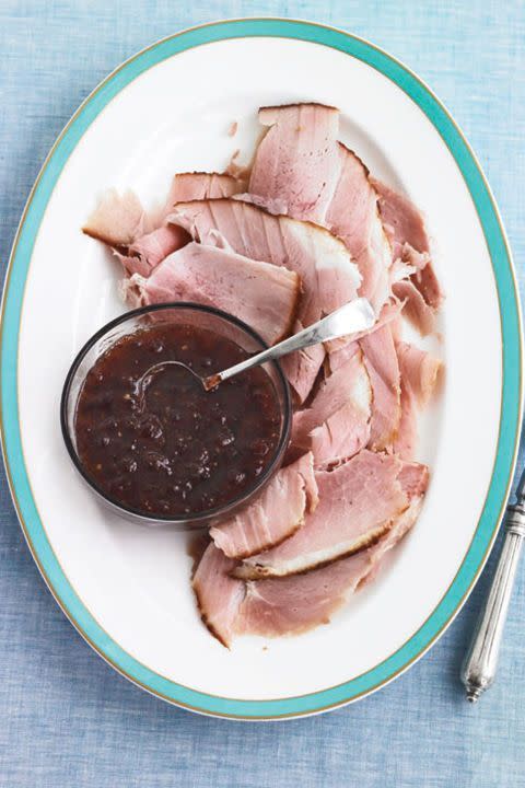 Red Currant-Glazed Ham