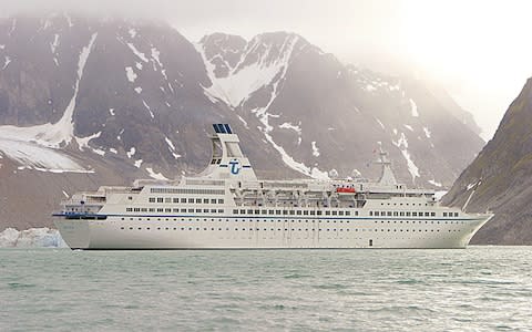 Polar bear guards travel with most cruises in the Arctic - Credit:  Peter Bischoff