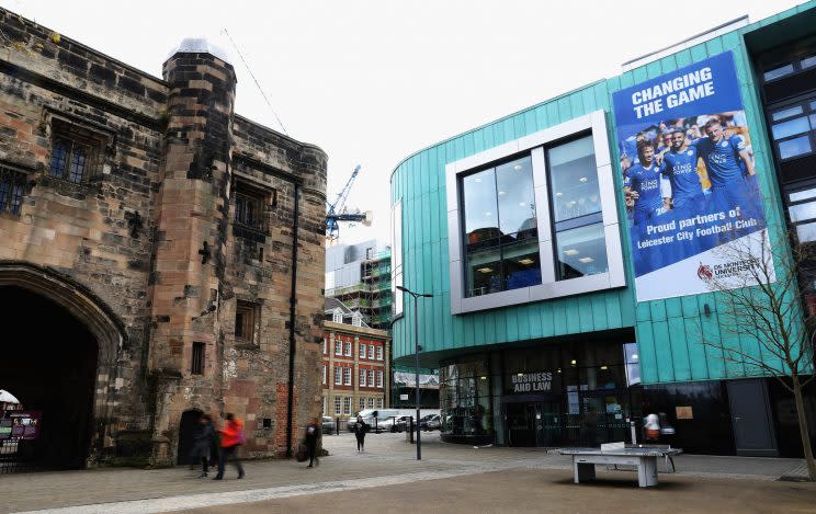 The campus at Leicester's De Montfort University (Getty)