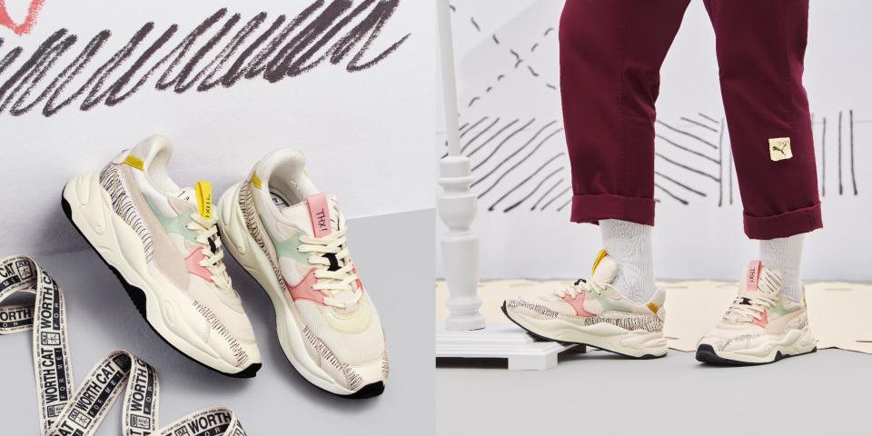 【PUMA x MICHAEL LAU】RS-2K Michael Lau NT$4880 翻玩色彩「誤差」美學！PUMA x MICHAEL LAU 聯名系列 