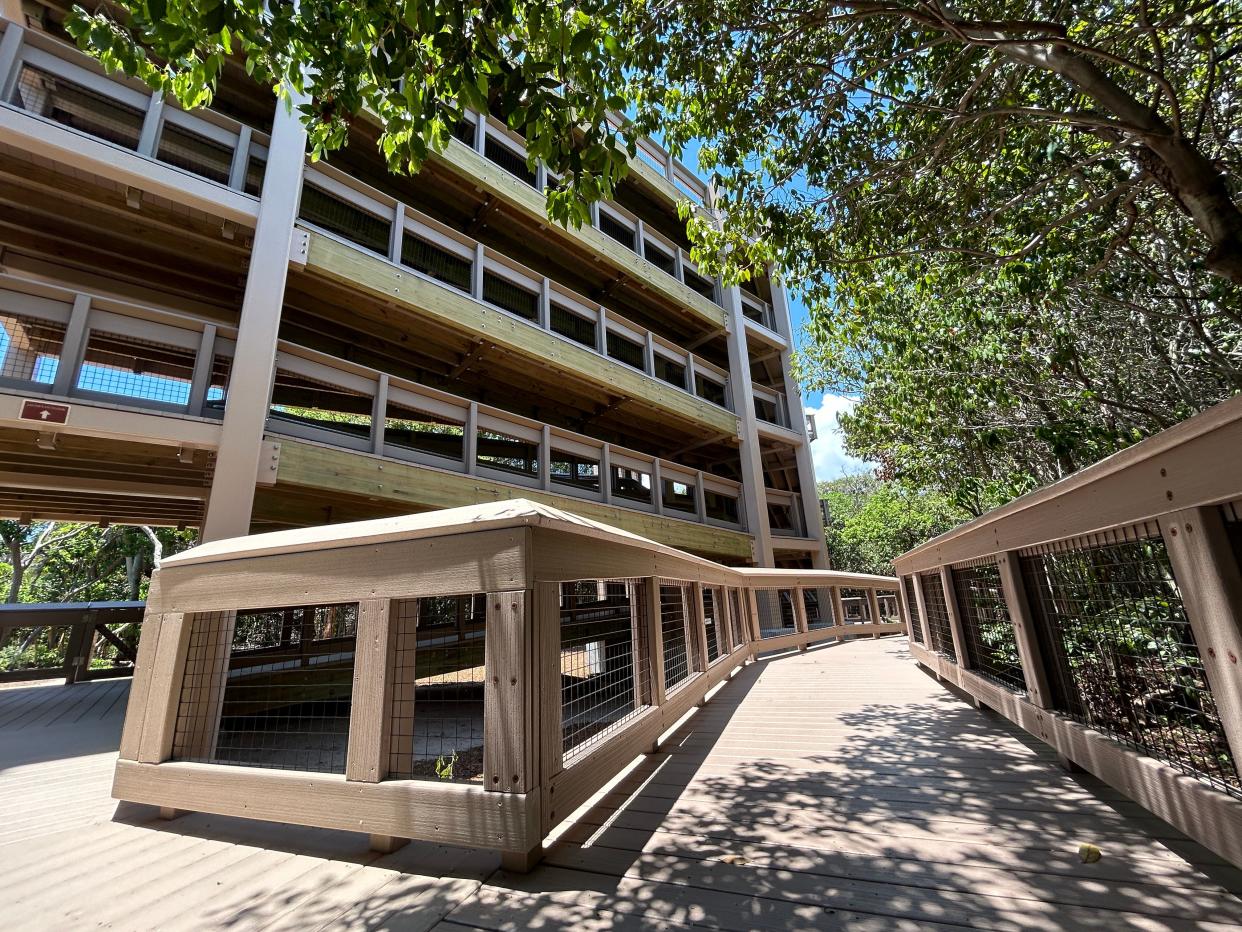 ADA-accessible ramp at Jacob's Outlook in Boca Raton.