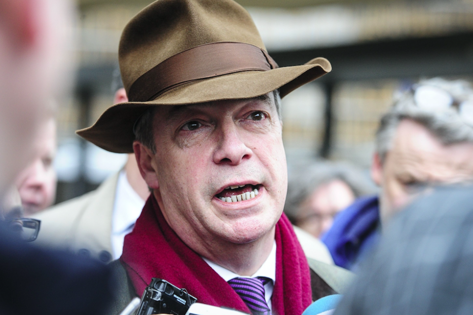 <em>Former leader Nigel Farage has ruled out a return to the role (Rex)</em>