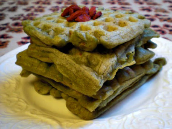 green waffles