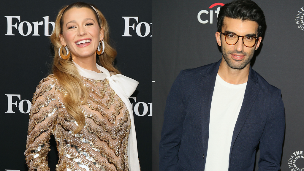 Blake Lively: (Photo by Taylor Hill/Getty Images) Justin Baldoni: (Photo by JB Lacroix/Getty Images)