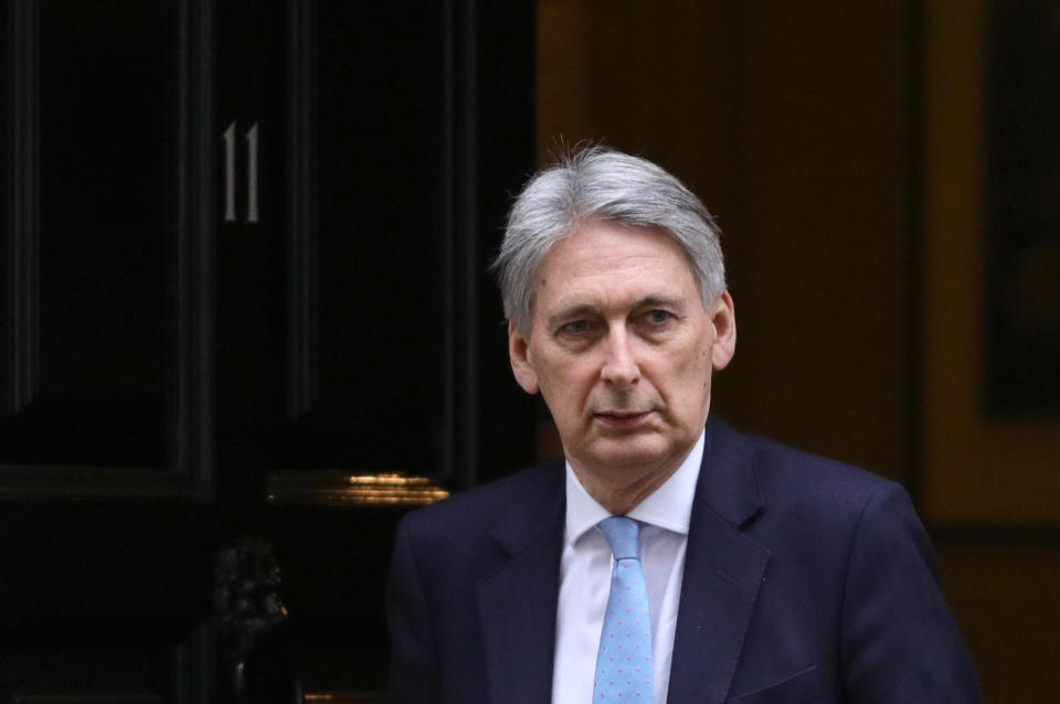 UK chancellor Philip Hammond. Photo: Aaron Chown/PA Wire/PA Images
