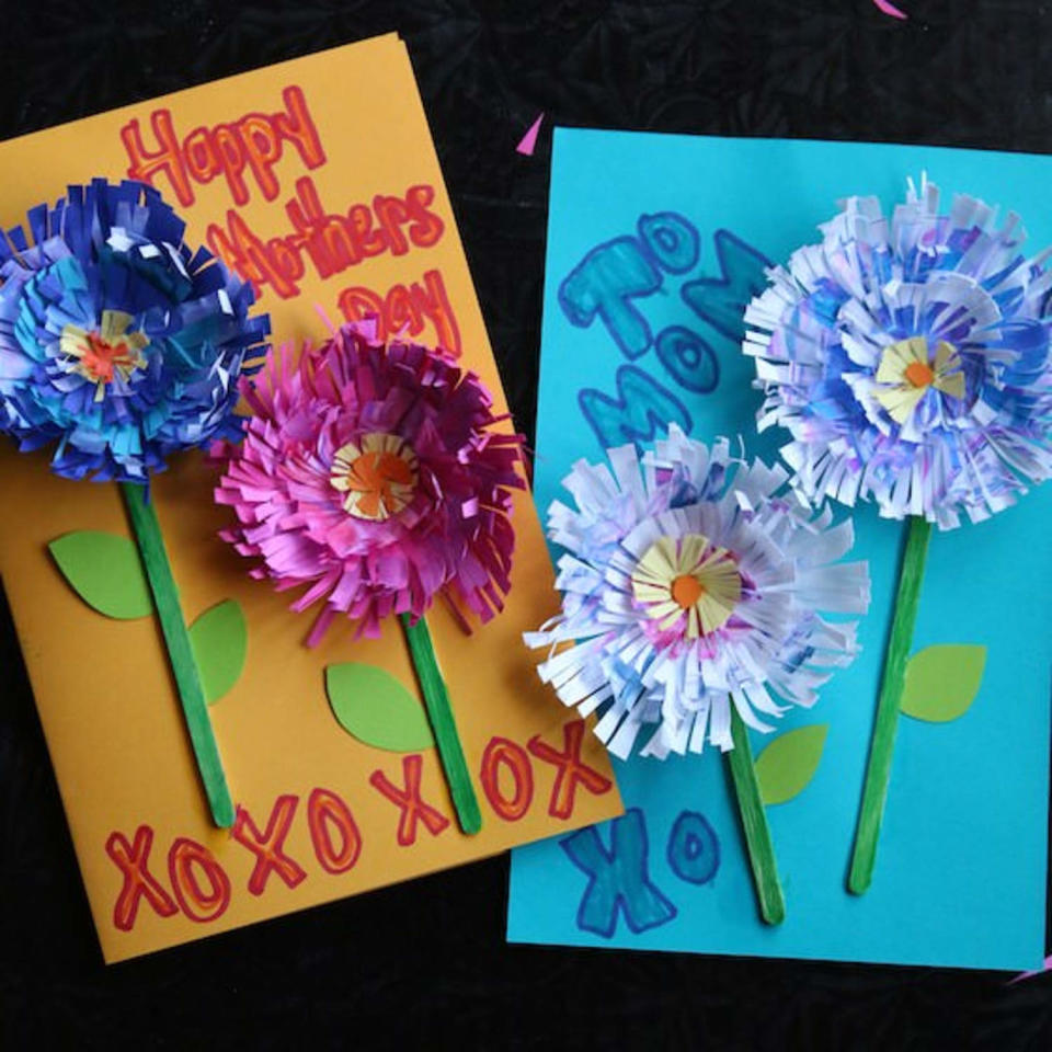 paper mums mothers day card (Happy Hooligans)