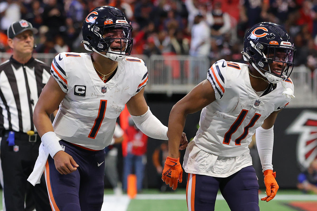 NFL on X: Bears WR Darnell Mooney (ankle) will miss the rest of the  season.  / X