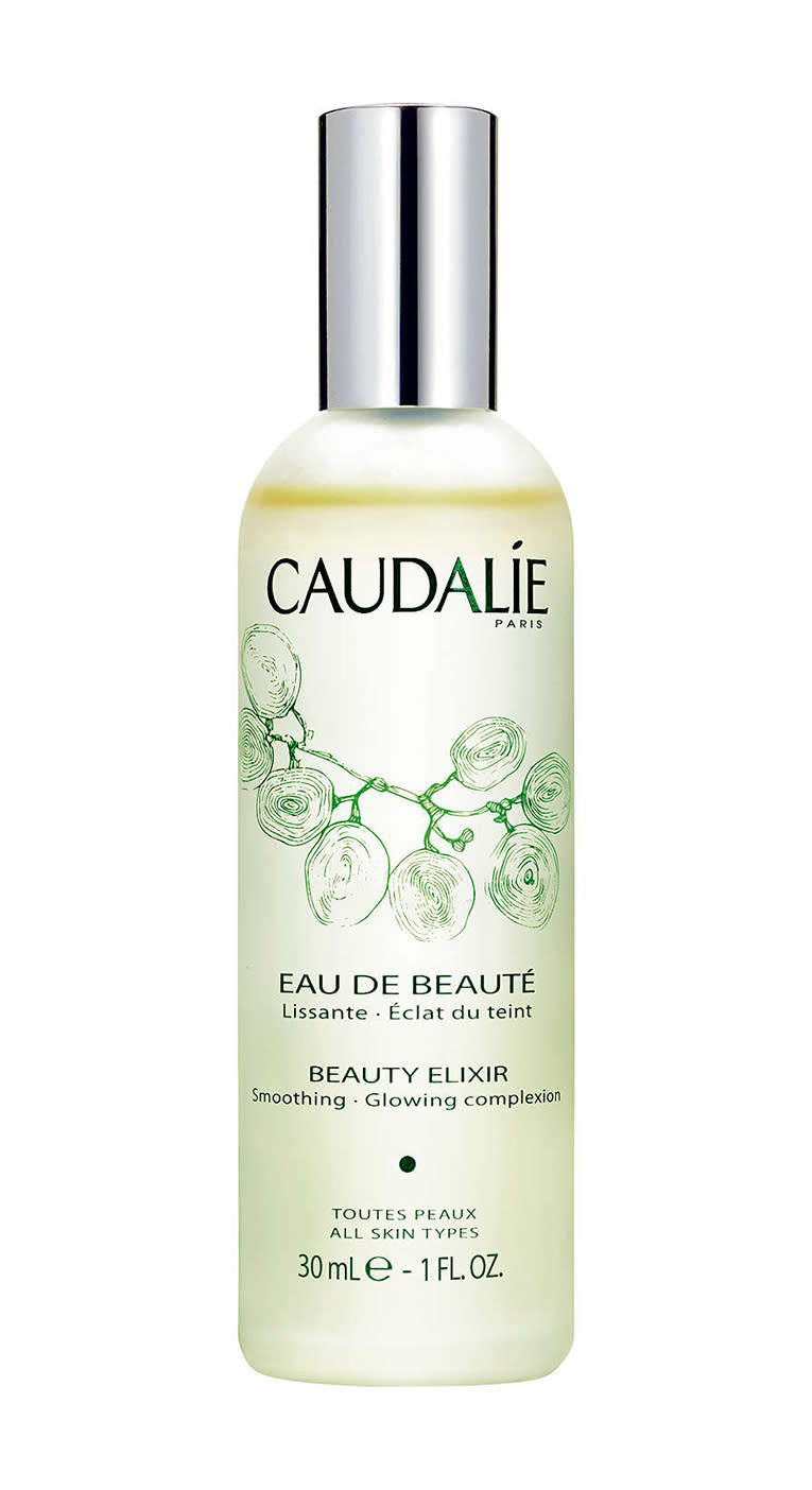 <p>Packed with grapes, rose and rosemary, this spritz is ideal for complexions lacking vitality. It smoothes features, tighten pores, cools skin and smells gorgeous. </p>