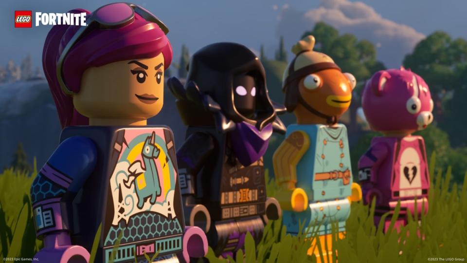 Lego Fortnite will ultimately have a total of 1,200 skins in the game (Epic Games)