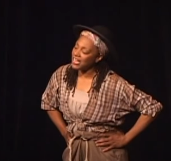 Leslie McCurdy is shown in a scene from "The Spirit of Harriet Tubman."