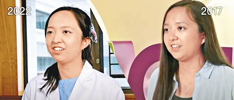 林莉雯為2017年超級狀元，現已成公立醫院實習醫生。