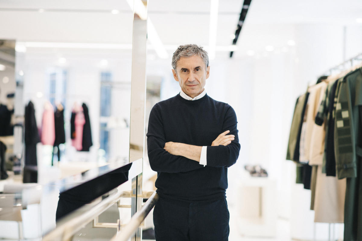 Vincenzo De Cotiis on Burberry's Sloane St Store