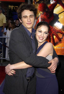 James Franco and Marla Sokoloff at the LA premiere of Columbia Pictures' Spider-Man