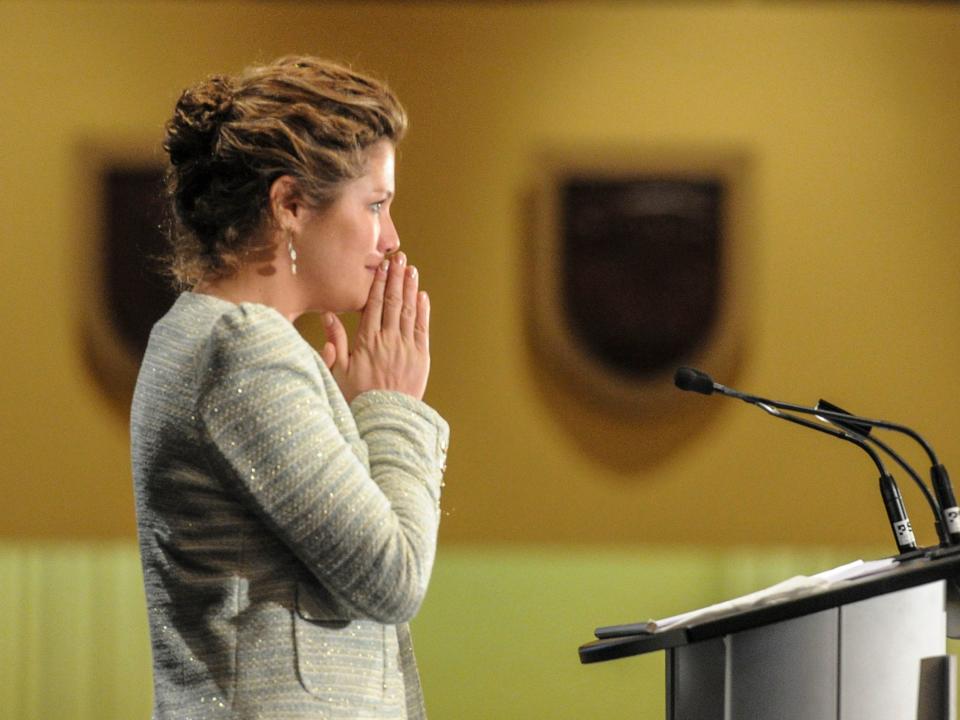 Sopie Grégoire Trudeau at Toronto's Fairmont Royal Hotel on Wednesday April 10, 2013.