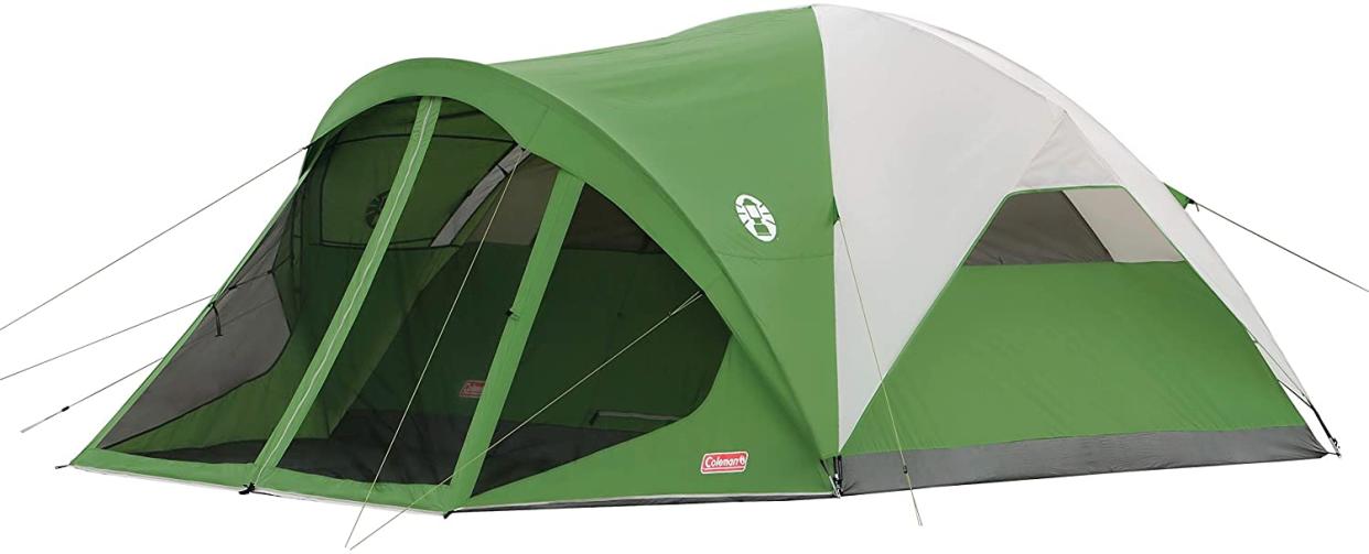 Coleman tent with screen room
