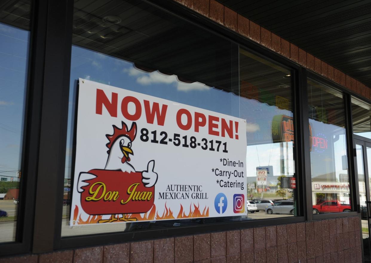 Don Juan Authentic Mexican Grill is now open in Newburgh at 4011 IN-261.