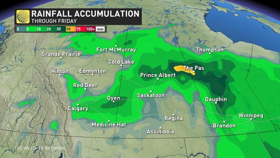 PR rainfall accumulation through Friday