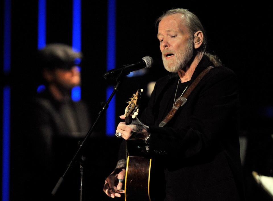 Gregg Allman performs at the Americana Music Association awards show in Nashville,  - AP2011