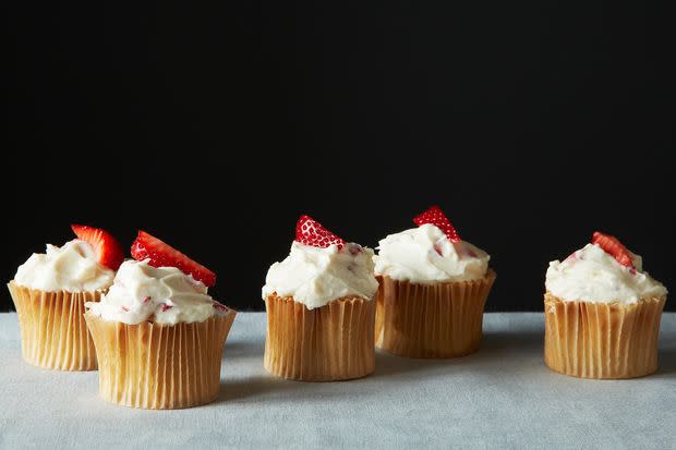 Strawberry Shortcake Cupcakes