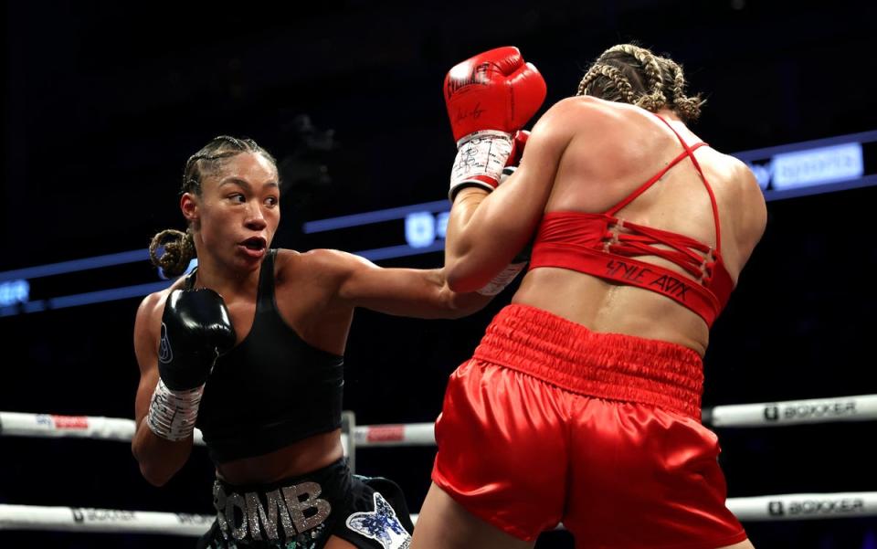 Alycia Baumgardner overcame Mikaela Mayer last time out (Getty Images)