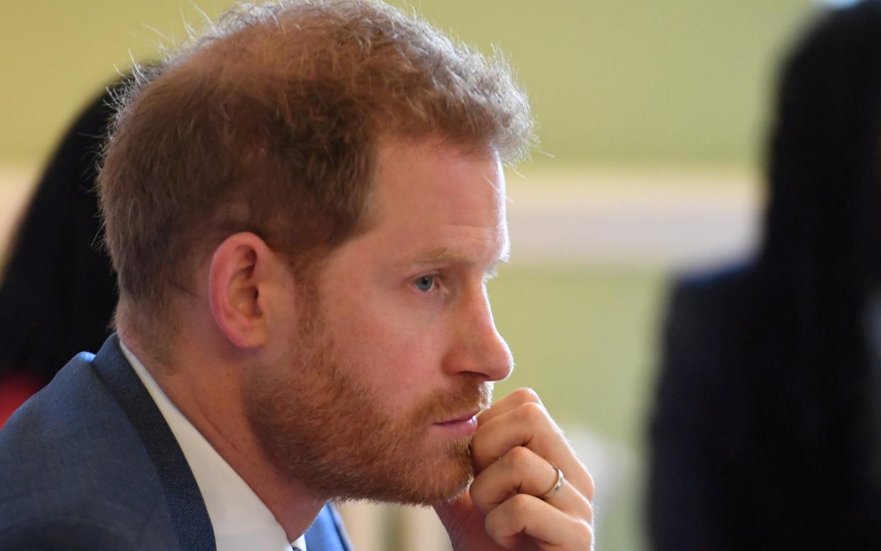 Prince Harry is said to feel unable to return to the UK to see his family without police protection - Jeremy Selwyn/Pool via REUTERS