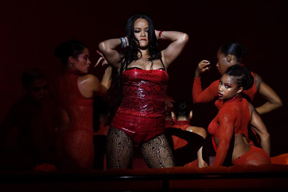 Ein Ausschnitt aus Rihannas Savage X Fenty Show Vol. 3 (Bild: Kevin Mazur/Getty Images for Rihanna's Savage X Fenty Show Vol. 3 Presented by Amazon Prime Video)