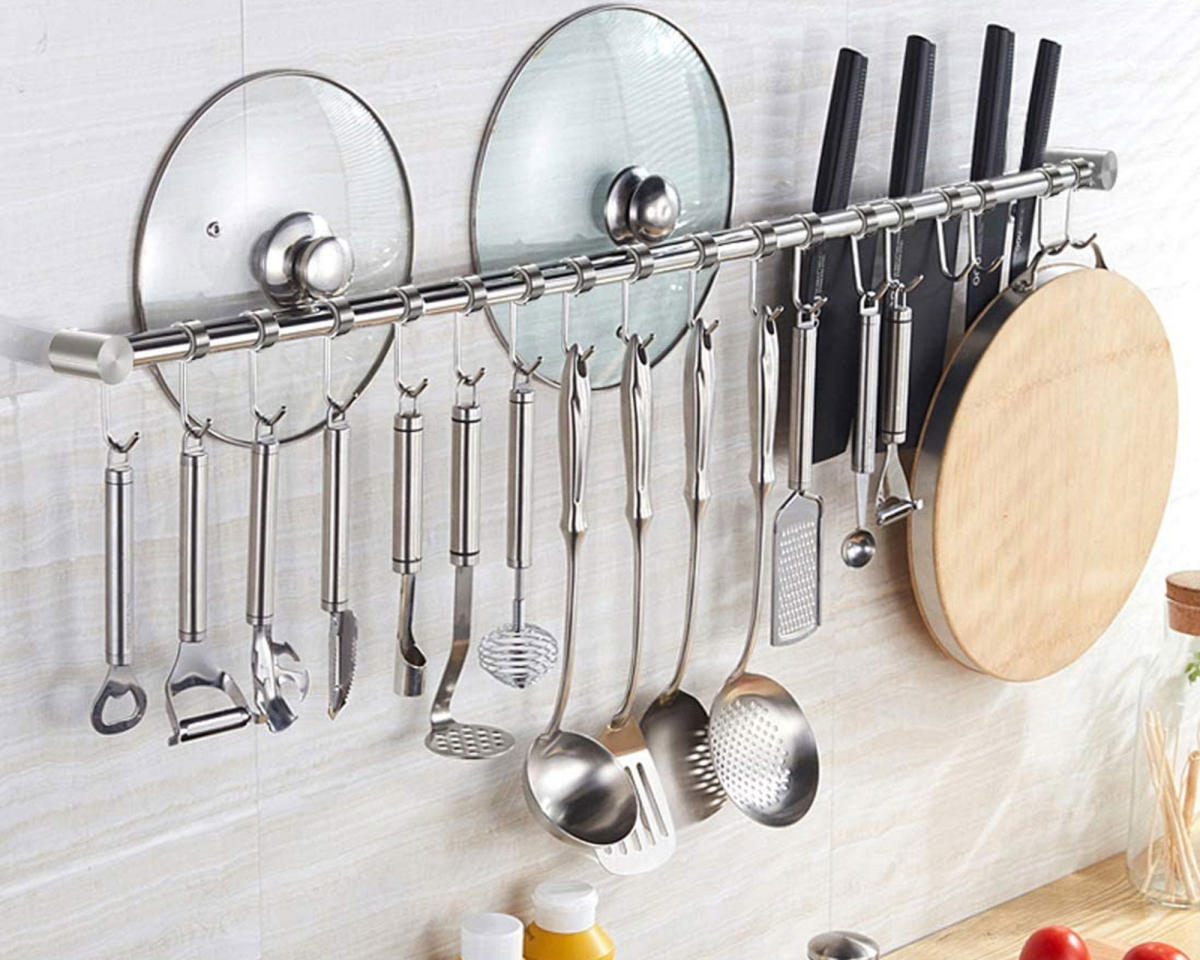 Where to put utensils in a kitchen without drawers – 10 alternative ways to  contain your culinary tools