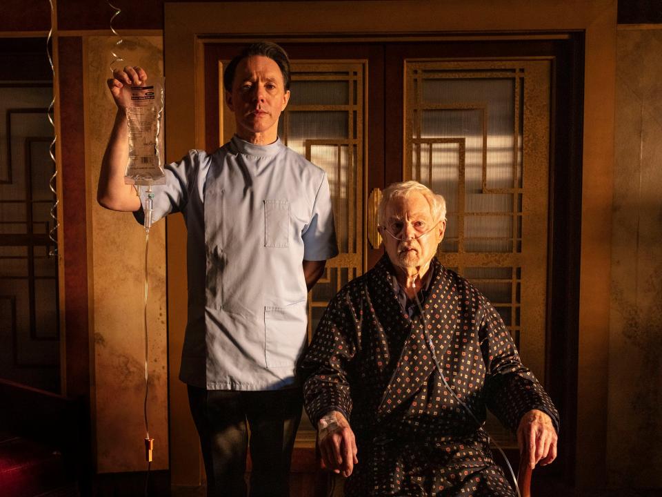 Shearsmith and Derek Jacobi in the new series of ‘Inside No 9' (BBC/Sophie Mutevelian)