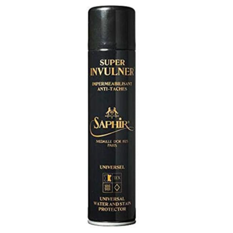 Saphir Super Invulner Universal Water and Stain Protector; winterize your shoes