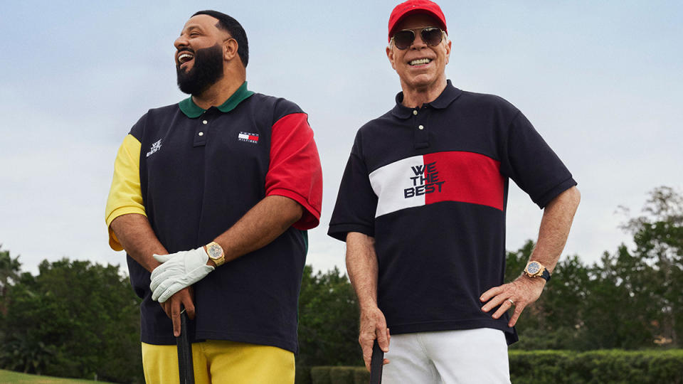 DJ Khaled Tommy Hilfiger Golf Polo Collection