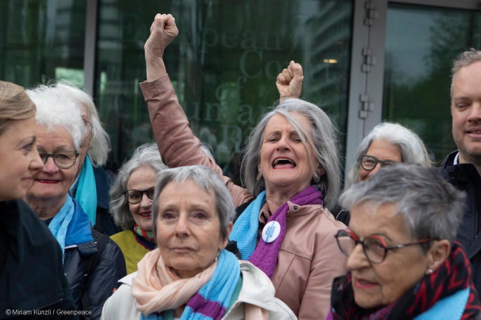 2024年4月9日，瑞士「年長婦女氣候保護協會」控告瑞士政府保障人民不力、違反人權，獲歐洲人權法院裁定勝訴，為氣候正義迎來重要勝利。