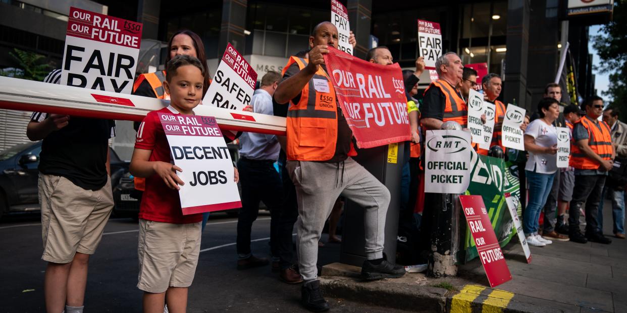 UK railway strikes