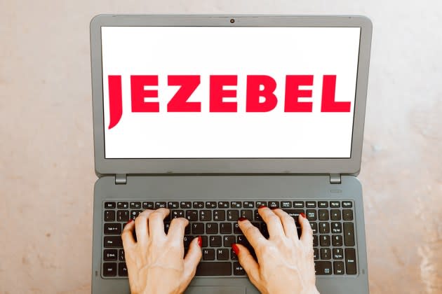 jezebel-is-dead-long-live-jezebel.jpg In this photo illustration, the Jezebel logo is displayed on - Credit: Photo Illustration by Rafael Henrique/SOPA Images/LightRocket/Getty Images